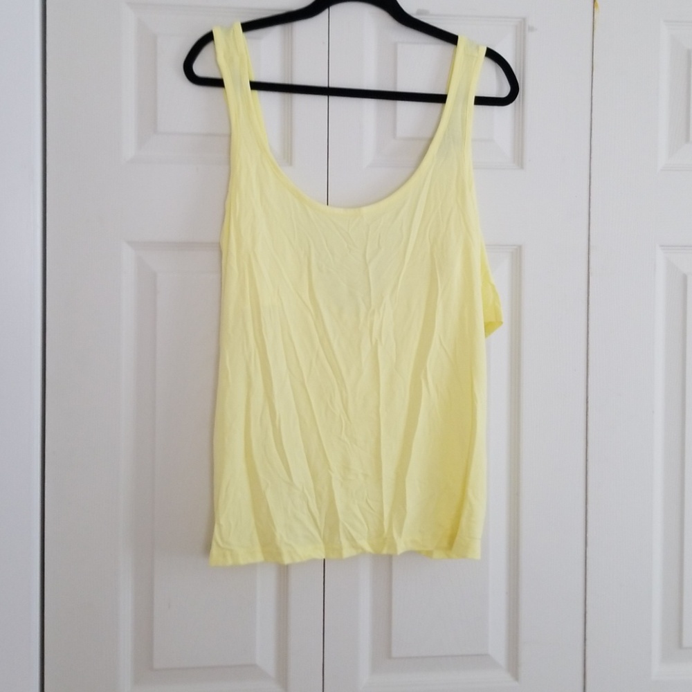 Eloquii yellow tank top